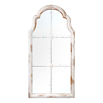 Зеркало-окно настенное в винтажном стиле Venetian Smooth варинант исполнения - 1 | Loft Concept в Омске