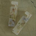Подставка для телефона из эпоксидной смолы с цветами белая Epoxy Flowers Phone Stand White варинант исполнения - 3 | Loft Concept в Омске