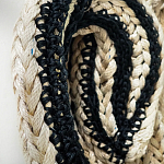 Арт-Объект из нитей Черно-Белый портрет Joana Schneider  варинант исполнения - 2 | Loft Concept в Омске