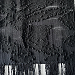 Гобелен из шерсти мериноса с узелками Ночь  варинант исполнения - 1 | Loft Concept в Омске