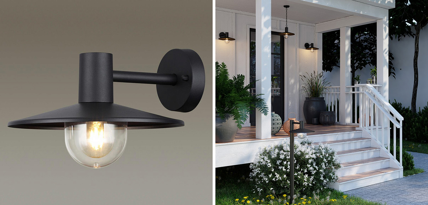 Уличный настенный светильник Leicester Street Wall Lamp Уличный настенный светильник Leicester Street Wall Lamp - Loft-Concept в Омске