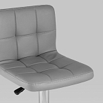 Барный стул с сиденьем серого цвета Honory варинант исполнения - 7 | Loft Concept в Омске