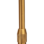 Торшер с мраморным столиком и золотым плафоном Ezio Floor Lamp варинант исполнения - 3 | Loft Concept в Омске