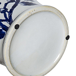 Ваза с крышкой и синим цветочным узором Blue & White Ornament  варинант исполнения - 4 | Loft Concept в Омске