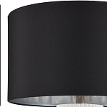 Настольная лампа с белым фактурным корпусом и черным абажуром Twisted варинант исполнения - 3 | Loft Concept в Омске