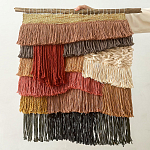 Текстильное Панно с бахромой варинант исполнения - 2 | Loft Concept в Омске