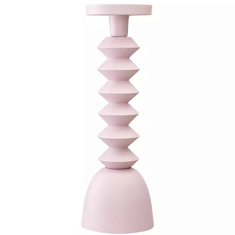 Подсвечник фигурный розовый Bright Accent 36 см Розовый Подсвечник фигурный розовый Bright Accent 36 см Розовый в Омске | Loft Concept