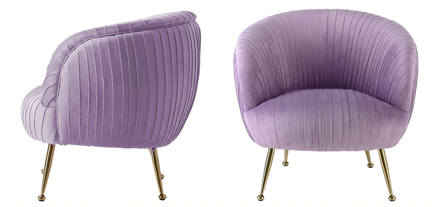 Кресло SOUFFLE CHAIR lilac Кресло SOUFFLE CHAIR lilac - Loft-Concept в Омске