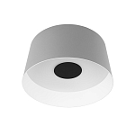 Потолочный светильник с цилиндрическим серым металлическим абажуром 25 Urban Dome варинант исполнения - 1 | Loft Concept в Омске