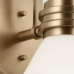 Бра с белым матовым плафоном в форме конуса Kichler варинант исполнения - 6 | Loft Concept в Омске