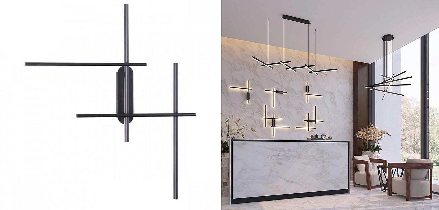 Бра Rolf Four Black Lines Бра Rolf Four Black Lines - Loft-Concept в Омске