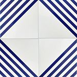 Дизайнерская плитка с узором Квадрат 2 варинант исполнения - 1 | Loft Concept в Омске