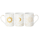 Кружка из фарфора с рисунком звезд и созвездий 300 мл Porcelain Astronomy Collection варинант исполнения - 1 | Loft Concept в Омске