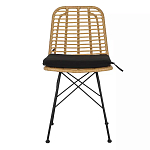 Стул с ротанговым плетением Wicker Stool без подлокотников варинант исполнения - 1 | Loft Concept в Омске