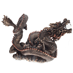 Декоративная статуэтка Дракон Фуцанлун Fuzanglong Dragon Brown Statuette варинант исполнения - 1 | Loft Concept в Омске