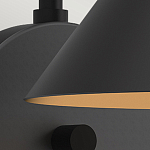 Бра с широким конусным плафоном с золотистой внутренней стороной Alora Mood варинант исполнения - 2 | Loft Concept в Омске