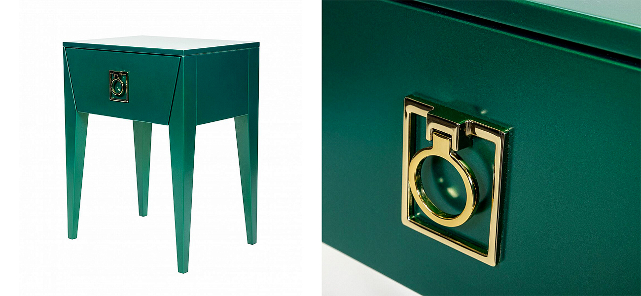 Зеленая тумба Сontemporary Art Deco - Loft-Concept в Омске