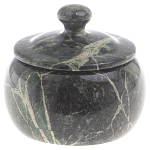 Сахарница из натурального камня Змеевик Stone Sugar Bowls варинант исполнения - 1 | Loft Concept в Омске