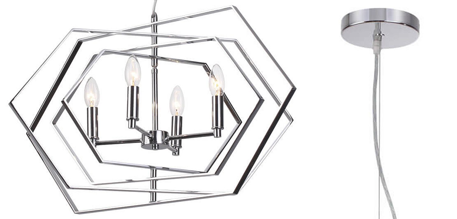 Люстра Damaris Chandelier silver - Loft-Concept в Омске