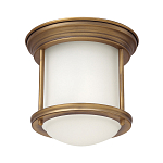 Потолочный светильник для ванных комнат с цилиндрическим стеклянным плафоном и одной лампой Hinkley варинант исполнения - 9 | Loft Concept в Омске