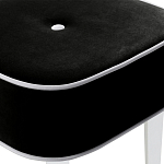 Квадратный мягкий пуф на белых ножках Winton Pouf Square варинант исполнения - 10 | Loft Concept в Омске