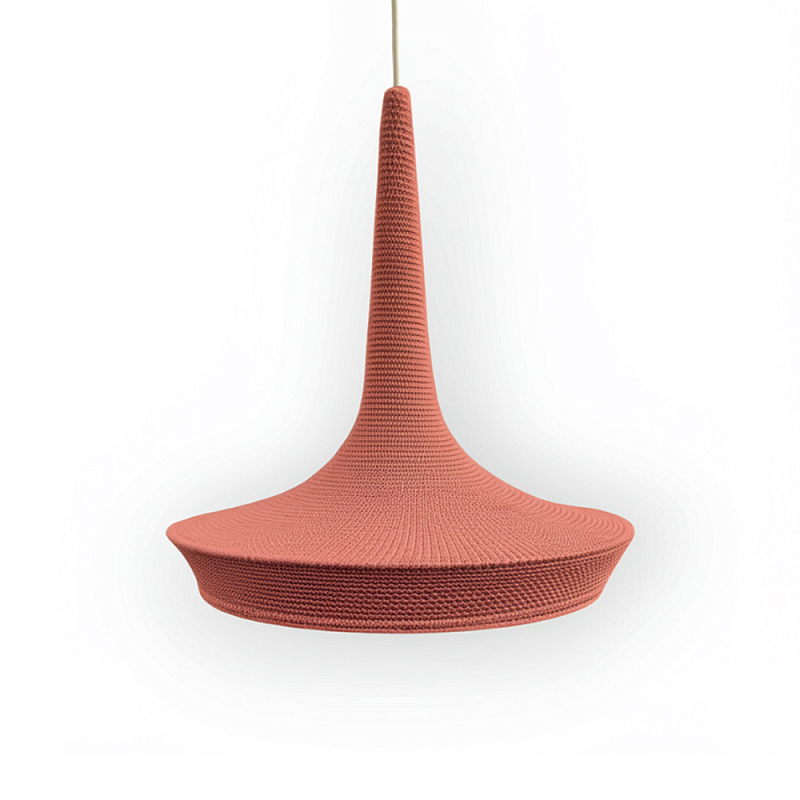 Подвесной вязаный светильник «Марокко»  в Омске | Loft Concept 