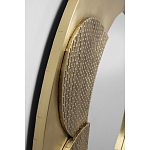 Зеркало золотое со вставками в виде геометрических фигур варинант исполнения - 4 | Loft Concept в Омске