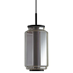 Подвесной светильник с дымчатым плафоном Jarrty 27 см варинант исполнения - 1 | Loft Concept в Омске