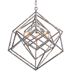 Подвесной светильник КУБ Matrix цвет Nickel