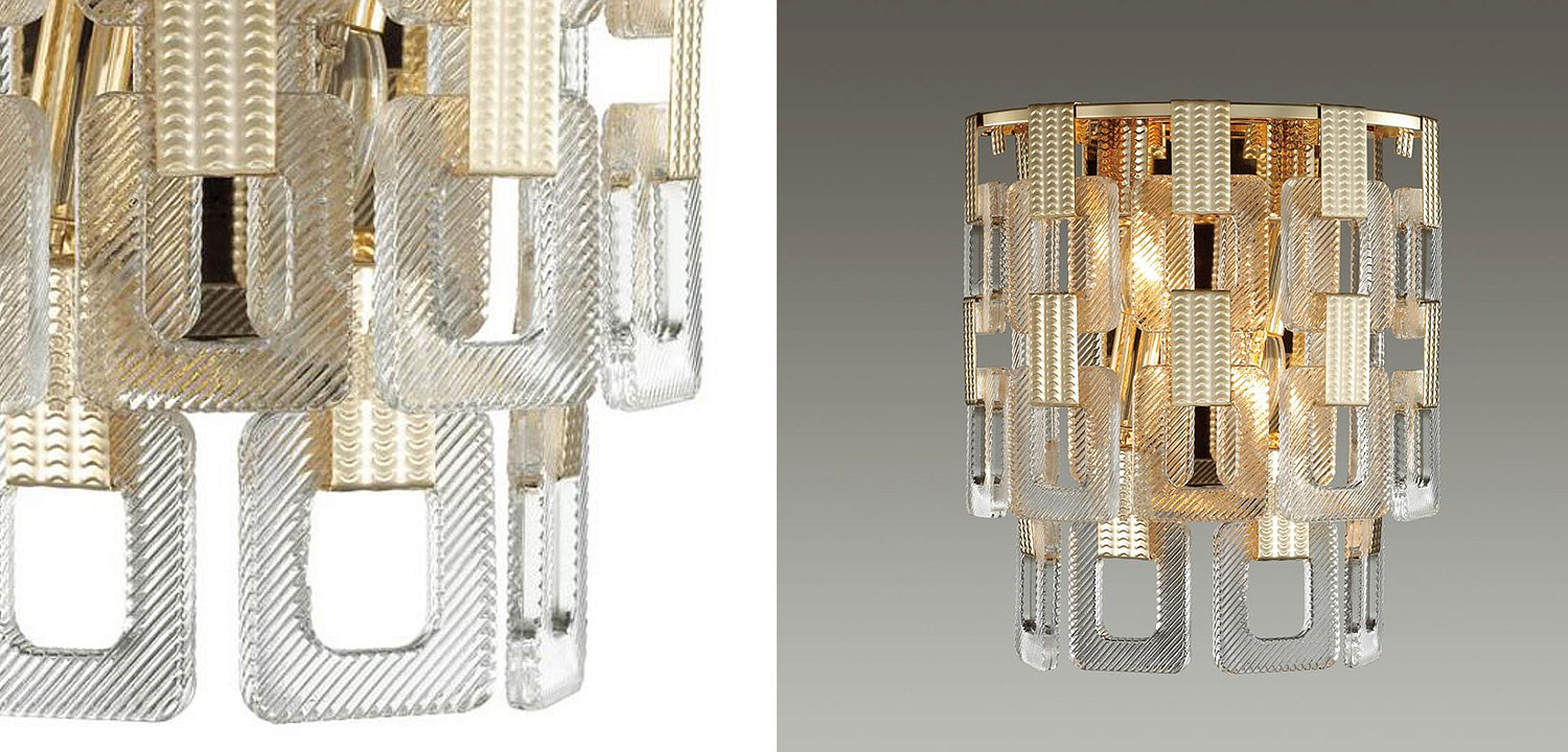 Бра Ribbed Elements Pendant Бра Ribbed Elements Pendant - Loft-Concept в Омске