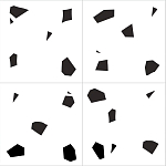 Плитка с узором Осколки варинант исполнения - 1 | Loft Concept в Омске