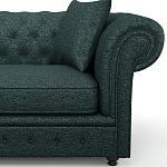 Мебельная ткань Шенилл темно-зеленый цвет 138 см T4-39 варинант исполнения - 6 | Loft Concept в Омске