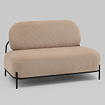 Диван Стоун велюр рельефный бежевый варинант исполнения - 1 | Loft Concept в Омске