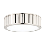 Потолочный светильник с гофрированным серебрянным абажуром Millennium варинант исполнения - 1 | Loft Concept в Омске