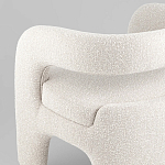 Кресло дизайнерское для лаунж зоны жемчужного цвета Pearl Lounge варинант исполнения - 5 | Loft Concept в Омске