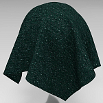 Мебельная ткань Шенилл темно-зеленый цвет 138 см T4-36 варинант исполнения - 2 | Loft Concept в Омске