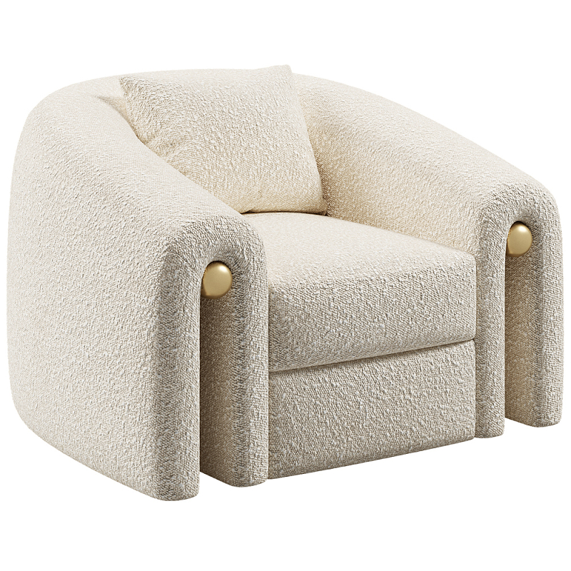 Дизайнерское комфортное Кресло Davis Armchair Дизайнерское комфортное Кресло Davis Armchair в Омске | Loft Concept