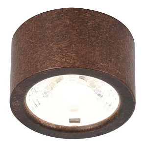 Накладной спот цвета ржавчины Simple Shape 4 см