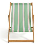 Шезлонг из акации и ткани Argentina варинант исполнения - 4 | Loft Concept в Омске