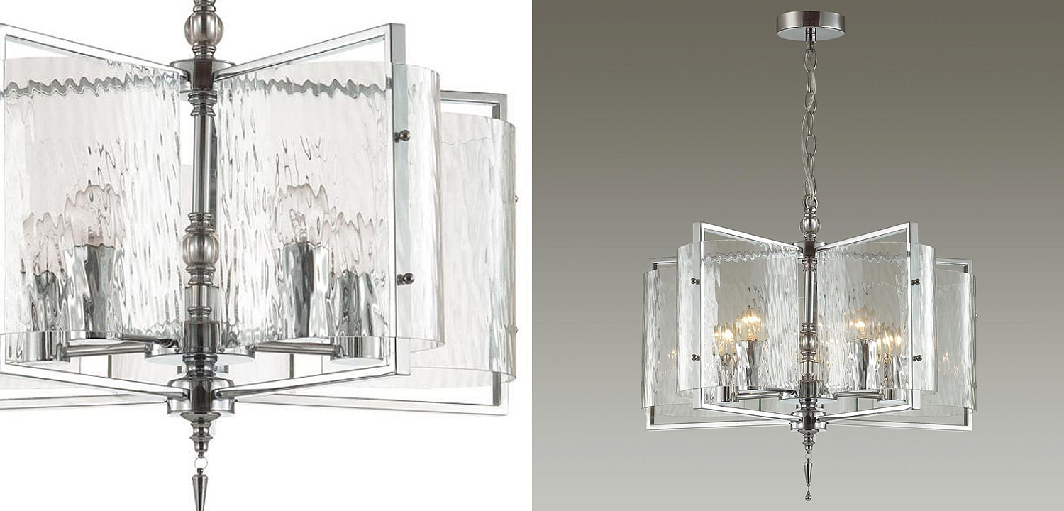 Люстра Karissa Chrome Chandelier 48 - Loft-Concept в Омске