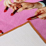 Коврик Seletti Lipstick Pink варинант исполнения - 1 | Loft Concept в Омске