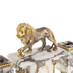 Настольный письменный набор из мрамора с декором в виде льва в подарочной упаковке Marble Accessory варинант исполнения - 3 | Loft Concept в Омске