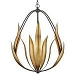 Люстра грушевидной формы с волнистыми листьями Foliage of Leaf Forms варинант исполнения - 2 | Loft Concept в Омске