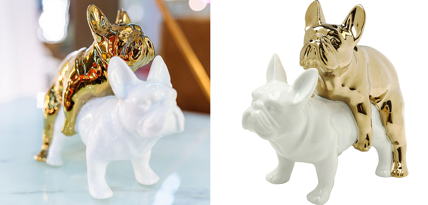 Статуэтка Bulldog Lovers Статуэтка Bulldog Lovers - Loft-Concept в Омске