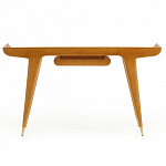 Дизайнерский рабочий стол из массива дерева Gio Ponti D.847.1 Writing Desk варинант исполнения - 3 | Loft Concept в Омске