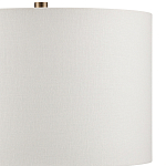 Настольная лампа с фактурным основанием с сочетании белого и зеленого цветов Festoon варинант исполнения - 2 | Loft Concept в Омске