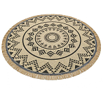 Ковер круглый из комбинированного состава Fantasy варинант исполнения - 3 | Loft Concept в Омске