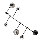 Бра с 5-ю плафонами разного диаметра и цвета Polyhedron варинант исполнения - 2 | Loft Concept в Омске