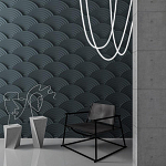 Гипсовая 3D Панель Aura варинант исполнения - 3 | Loft Concept в Омске