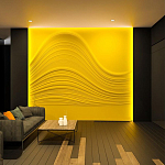 Барельеф BIG WAVE варинант исполнения - 2 | Loft Concept в Омске